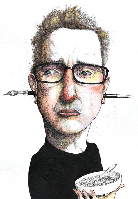 ammon perry illustration caricature portrait editorial
